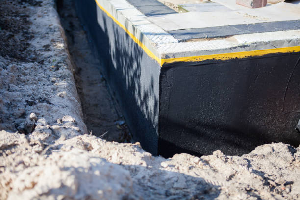 Professional Exterior Waterproofing technician working in Clinton, NJ